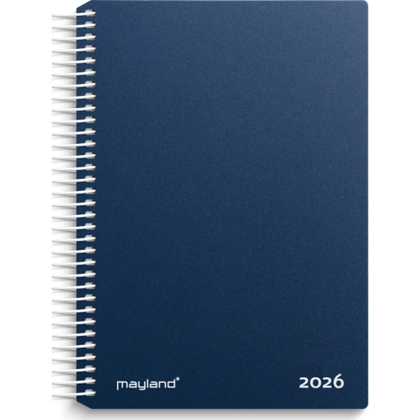 Mayland Dagkalender bl PP-plast 2026