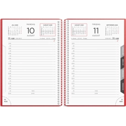 Mayland Dagkalender rd PP-plast 2026