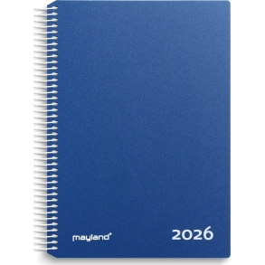 Mayland Timekalender bl PP-plast 2026