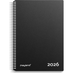 Mayland Timekalender sort PP-plast 2026