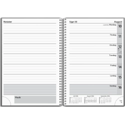 Mayland Ugekalender tvrformat gr PP-plast 2026