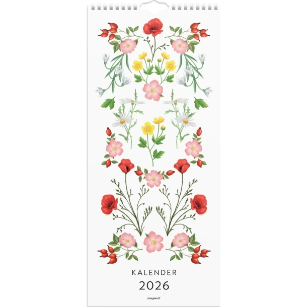 Mayland Vgkalender Blomster 2026