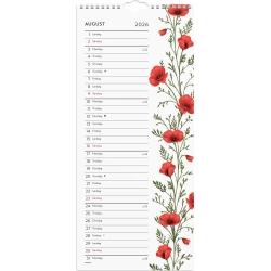 Mayland Vgkalender Blomster 2026