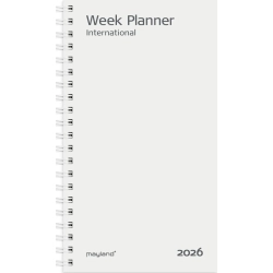 Mayland Week Planner International tvrformat REFILL 2026