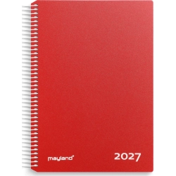 Mayland Timekalender rd PP-plast 2027