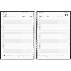 Mayland Timekalender rd PP-plast 2027