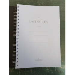 Mayland bullet journal, sort med prikker