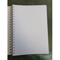 Mayland bullet journal, sort med prikker