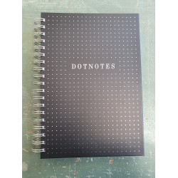 Mayland bullet journal, sort med prikker