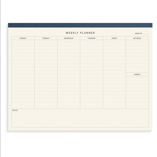 Mayland Weekly planner Textile