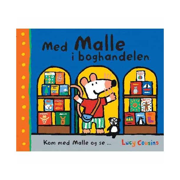 Med Malle i boghandelen