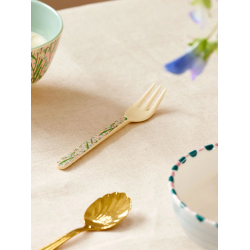 Melamin Kagegaffel - Lyserd - New Snowdrop Print 