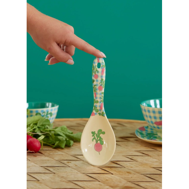 Melamin Salatske - Multifarvet - Ravishing Radish Print