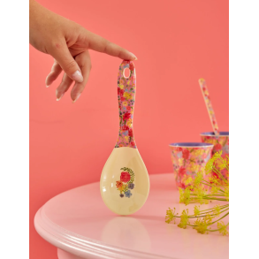 Melamin Salatske - Multifarvet - Swedish Flower Print