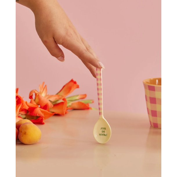 Melamin Teske - Pink - Check It Out Print