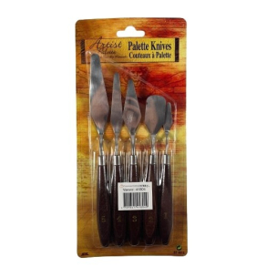 Metal spartel med trskaft