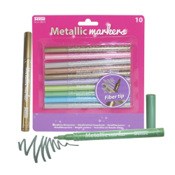 Metallic Markers 10 stk. 