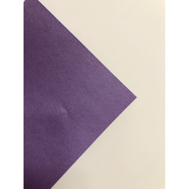 Metallic papir A4, 120g, 10 ark, lilla