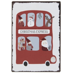 Metalskilt Christmas Express 