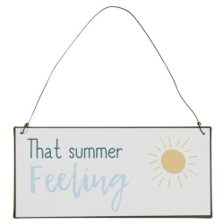 Metalskilt - That summer feeling