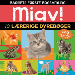 Miav - 10 lrerige dyrebger (Barnets frste bogsamling)