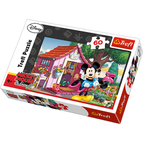 Mickey og Minnies have, 60 brikker