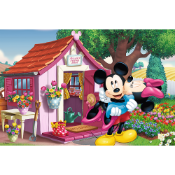 Mickey og Minnies have, 60 brikker