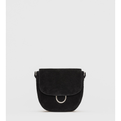 Mille Suede ∙ Black ∙ Silver/metal KUN ONLINE