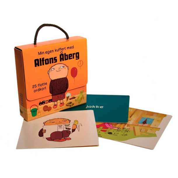 Min egen kuffert med Alfons berg