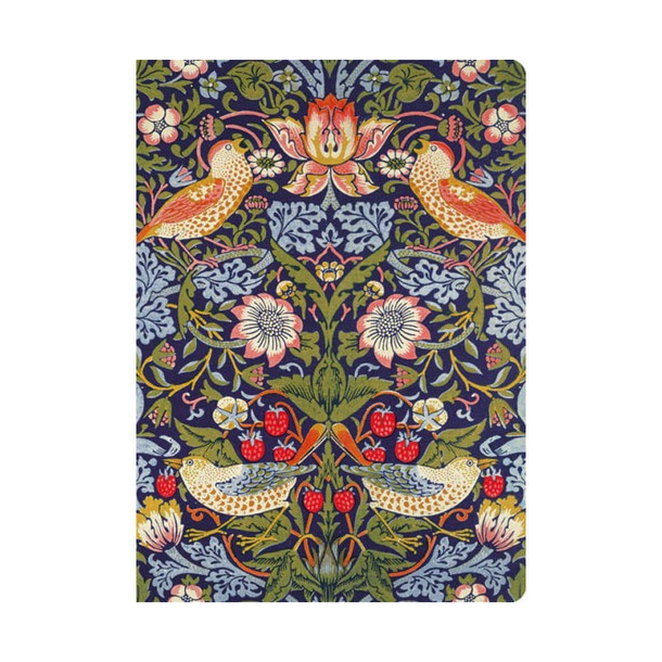 Mini notesbog, Morris &amp; Co., St med 3, A6