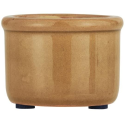 Mini skjuler, Hilda, krakeleret glasur, clay