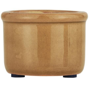 Mini skjuler, Hilda, krakeleret glasur, clay