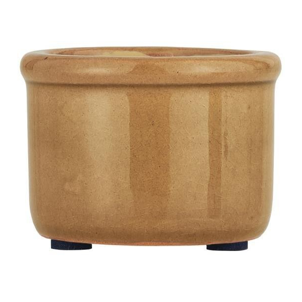 Mini skjuler, Hilda, krakeleret glasur, clay