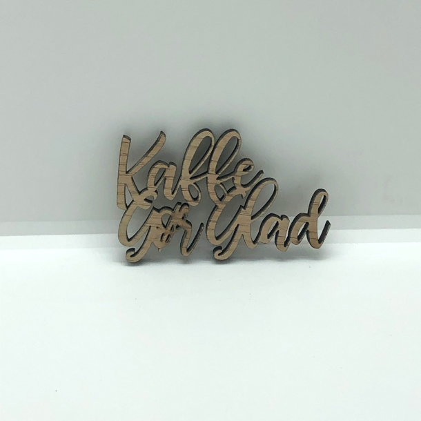 Mini tr skilt - TAK for dig