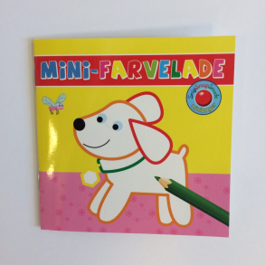 Minibog - Malebog m. hund