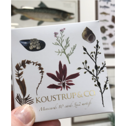 Minikort kvadratisk &ndash; Kystens spisekammer 