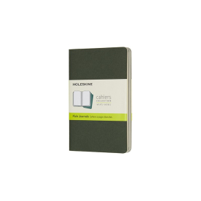 Moleskine, Cahiers Journal, 3 stk., blank, grn