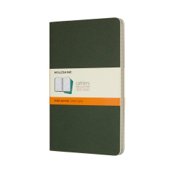 Moleskine, Cahiers Journal, 3 stk., stor, linieret, grn