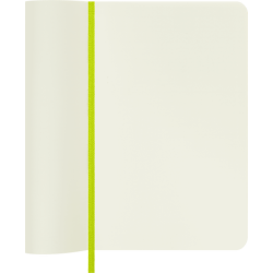 Moleskine Classic collection, blank, soft cover, 9x14cm, lime