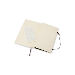 Moleskine Classic collection, blank, soft cover, 9x14cm, sort