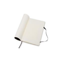 Moleskine Classic collection, blank, soft cover, 9x14cm, sort