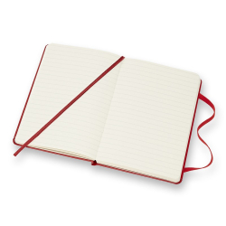 Moleskine Classic collection, linieret, hard cover, 9x14cm, Rd