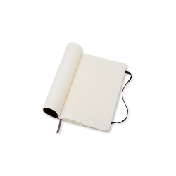 Moleskine Classic collection, linieret, soft cover, 9x14cm, sort