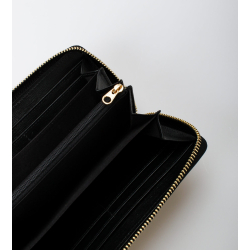 Montana Osby pung Saffiano Black