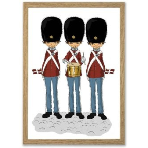 Mouse & Pen illustration A4 - Garder