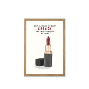 Mouse & Pen illustration A4 - Lipstick