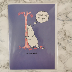 Mumi kort m. kuvert - Mumitrold 