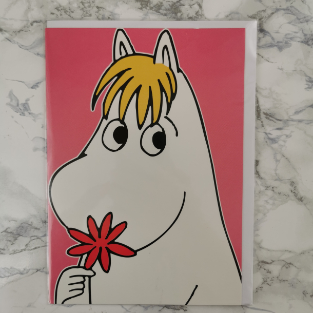 Mumi kort m. kuvert - Snorkfrken