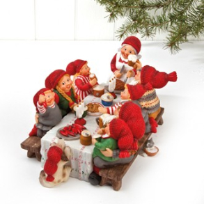 Munternissernes julebord 13x28cm