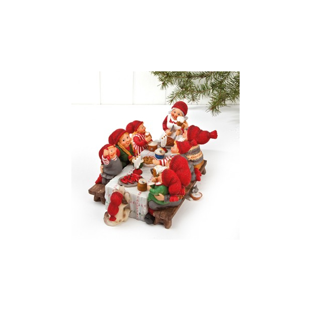 Munternissernes julebord 13x28cm